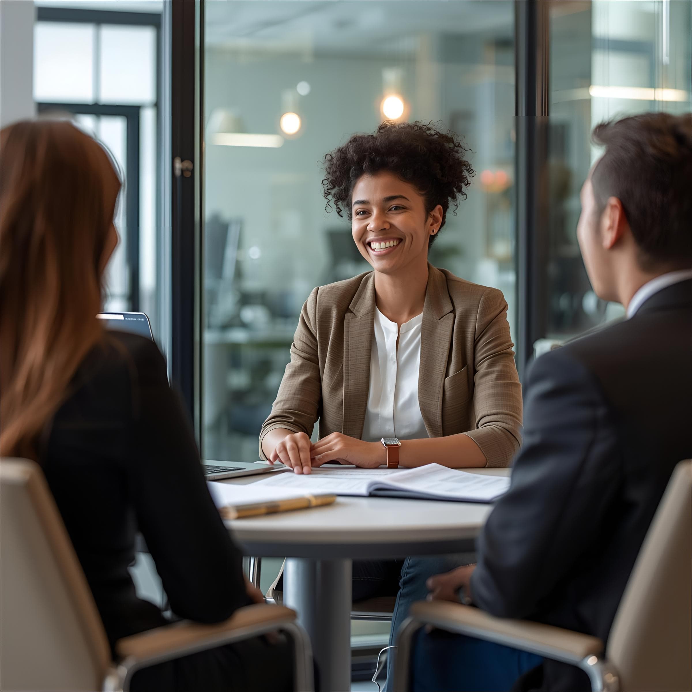 Professional job interview preparation